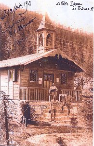 chiesetta della Prima Guerra Mondiale a Malga Camporossignolo
