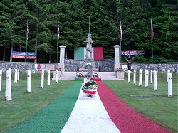 Il cimitero militare di Val Magnaboschi, Asiago