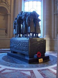 La tomba di Foch nel Museo Des Invalides, Parigi